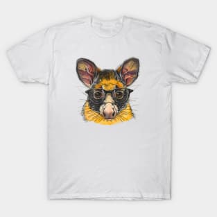 Brainy Marsupial: Scholarly & Spunky T-Shirt